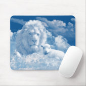 ライオンとラムマウスパッド マウスパッド (マウス)