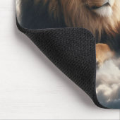 ライオンとラムマウスパッド マウスパッド (コーナー)