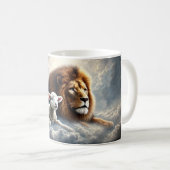 ライオンとラムマグ コーヒーマグカップ (正面右)