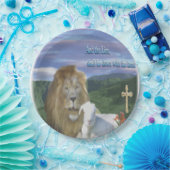 ライオンとラム製品 ペーパープレート (パーティー)