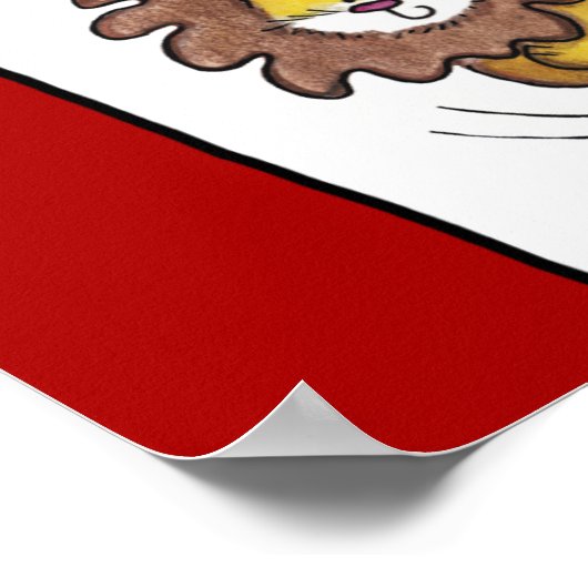 ライオンとラム遊エンジェルズ ポスター (角)