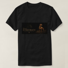 ライオンとローデシアン・リッジバック Tシャツ