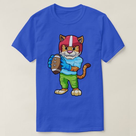 ライオンと一緒にヘルメット Tシャツ (デザイン正面)