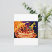 ライオンと一角獣 ポストカード (スタンド正面)