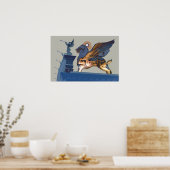 ライオンと天使 ポスター (キッチン)