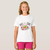 ライオンと太陽の旗のノウルーズ ハフトシーン Tシャツ (正面フル)