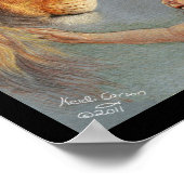 ライオンと女 ポスター (角)