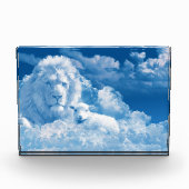 ライオンと子羊の雲 フォトブロック (正面)