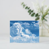 ライオンと子羊の雲 ポストカード (スタンド正面)