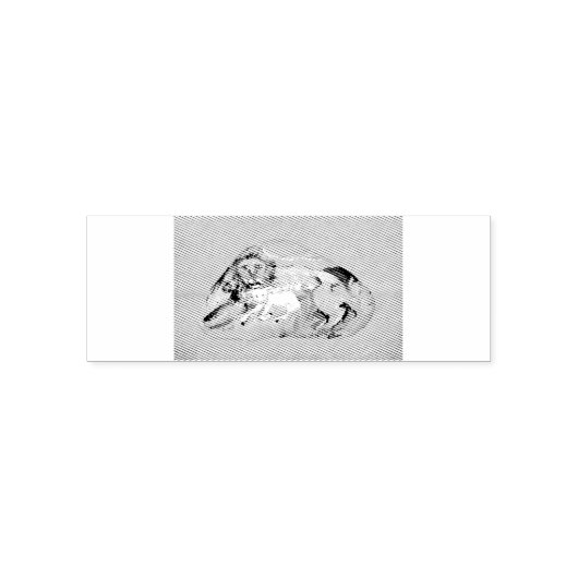 ライオンと子羊 セルフインキングスタンプ (デザイン)