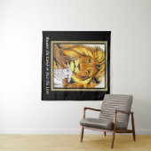 ライオンと子羊 タペストリー (インサイチュ(横))