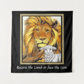 ライオンと子羊 タペストリー (正面)