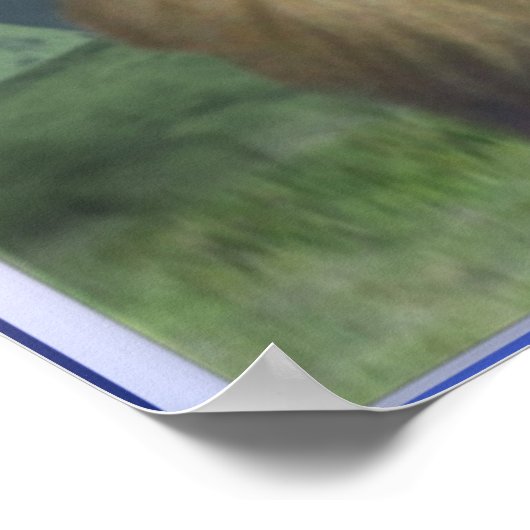 ライオンと子羊 ポスター (角)