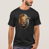 ライオンと子羊 Tシャツ (正面)