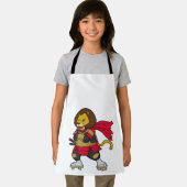 ライオンと戦士のケープ エプロン (インサイチュ)