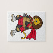 ライオンと戦士のケープ ジグソーパズル (横)