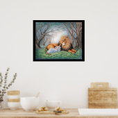 ライオンと私 ポスター (キッチン)