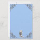 ライオンと羊が天国を楽しみにしているステーショナリー 便箋 (正面)