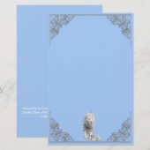 ライオンと羊が天国を楽しみにしている文房具 便箋 (正面/裏面)