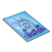 ライオンと蝶by Renee Lavoie Notepad ノートブック (右側)