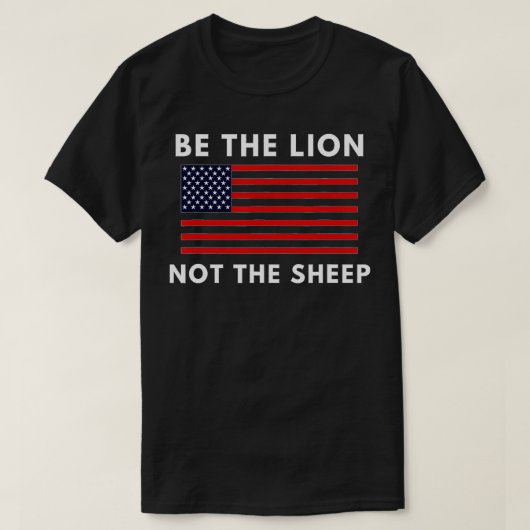 ライオンになる Tシャツ (デザイン正面)