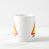 ライオンに注意 マグカップ (中央)