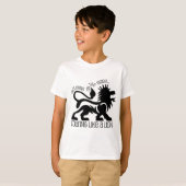ライオンのようにとどろくこと Tシャツ (正面フル)