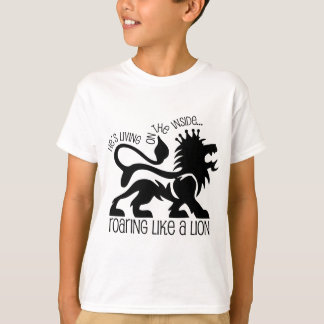 ライオンのようにとどろくこと Tシャツ