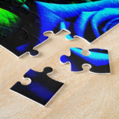 ライオンのアートワーク ジグソーパズル (側面)