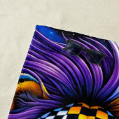 ライオンのアートワーク ビーチタオル (インサイチュ)