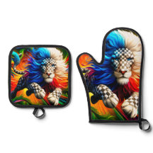 ライオンのアートワーク