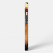 ライオンのアートワーク iPhoneケース (左側面)