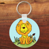 ライオンのキーチェーン キーホルダー (正面)