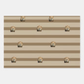 ライオンのギフトラップ ラッピングペーパーシート (正面3)