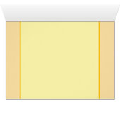 ライオンのグリーティングカード (内部横(下))