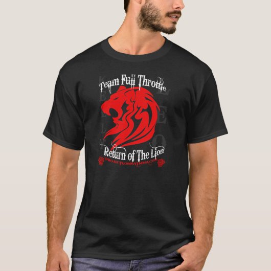 ライオンのケリーレオのTシャツのリターン Tシャツ (正面)