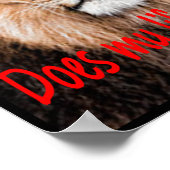 ライオンのセシル – 私はスポーツのために殺された ポスター (角)