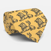 ライオンのタイ ネクタイ (ロール)