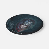 ライオンのハートと強フェミニン力 ペーパープレート (アングル)