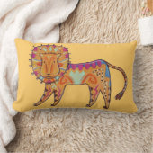 ライオンのハート ランバークッション (ブランケット)