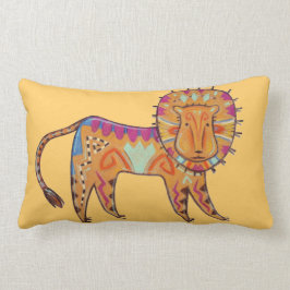 ライオンのハート ランバークッション