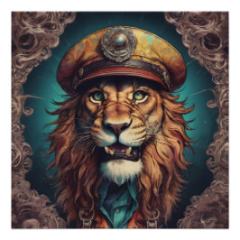 ライオンのパーキンス ポスター