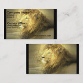 ライオンのプライドの名刺 名刺 (正面/裏面)