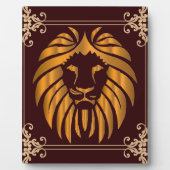 ライオンのプラーク フォトプラーク (正面)