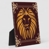 ライオンのプラーク フォトプラーク (側面)