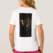 ライオンのプリントTシャツ Tシャツ (裏面)