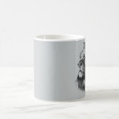 ライオンのヘッドマグ コーヒーマグカップ (中央)