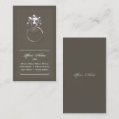 ライオンのヘッド名刺 名刺 (正面/裏面)