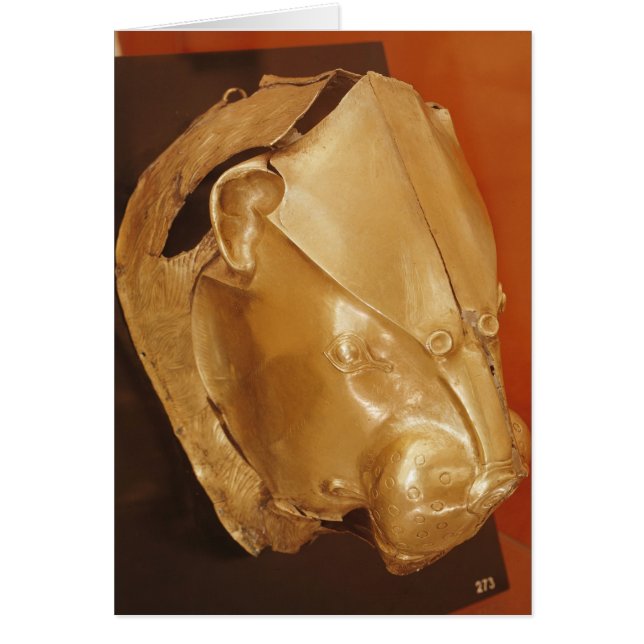 ライオンのヘッドrhyton (正面)