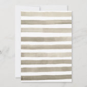 ライオンのベイビーシャワー招待状 - ジャングル動物テーマ 招待状 (裏面)